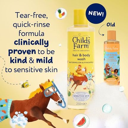 Childs Farm Kids Hair & Body Wash Watermelon & Pineapple Tear-Free