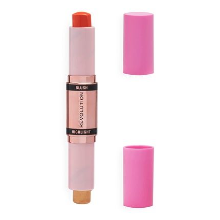 Makeup Revolution Coral Dew Face Rouge And Highlight Stick 4.3G