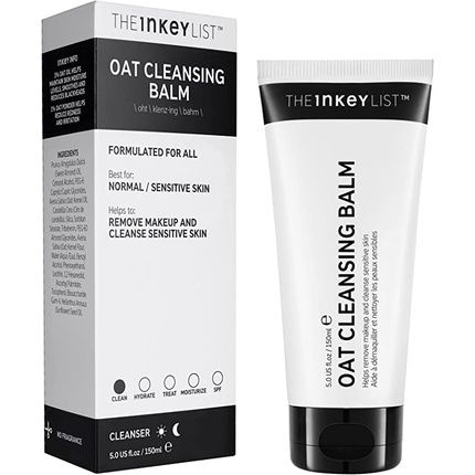 The Inkey List Oat Cleansing Balm For Removing Makeup And Cleansing Sensitive Skin 150Ml
