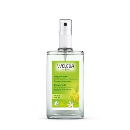 Weleda Citrus Deodorant Spray 100Ml 24 Hour Protection