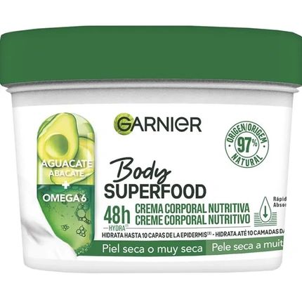 Garnier Body Superfood Nourishing Avocado Body Cream 380Ml