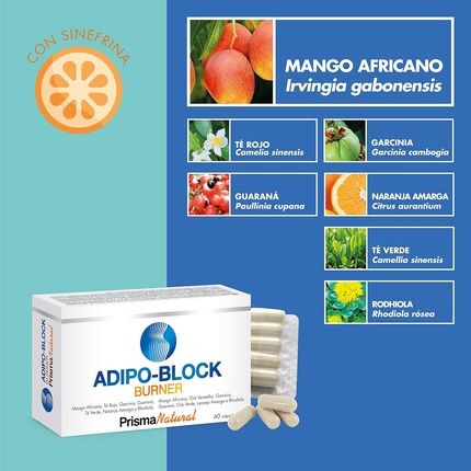 Prisma Natural Adipo Block Burner 60 Capsules - Image 3