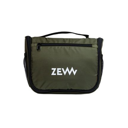 Zew For Men Olive Cosmetic Bag