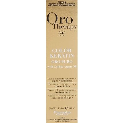 Fanola Oro Therapy Color Keratin 100Ml 1.1 Blue Black